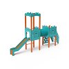 VVZ-VZ2-001-10 Kéttornyú játszóvár