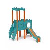 VVZ-VZ1-2-001-10 Egytornyú játszóvár