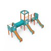 VVZ-VZ3-001-10 Háromtornyú játszóvár