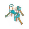 VVZ-VZ3-003-10 Háromtornyú játszóvár