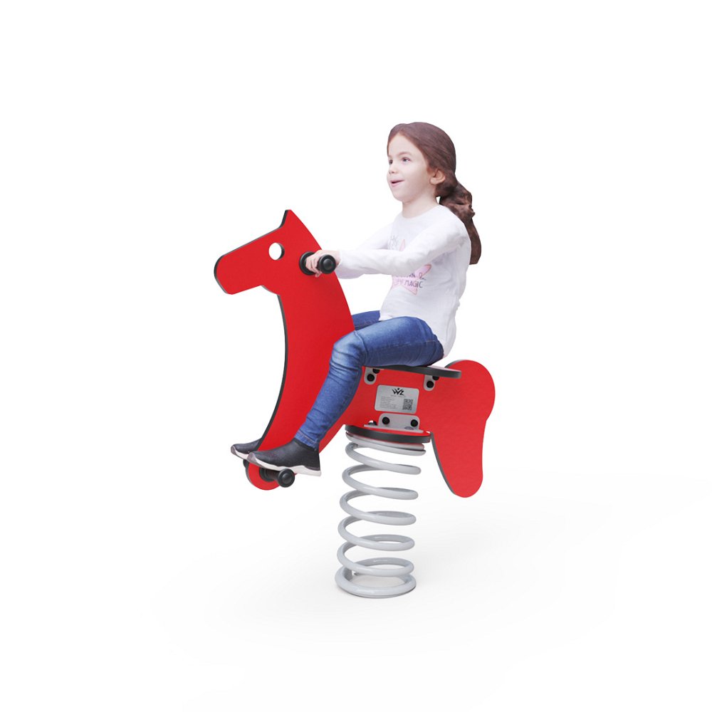 VVZ-SH003 Rugós játék Lovacska