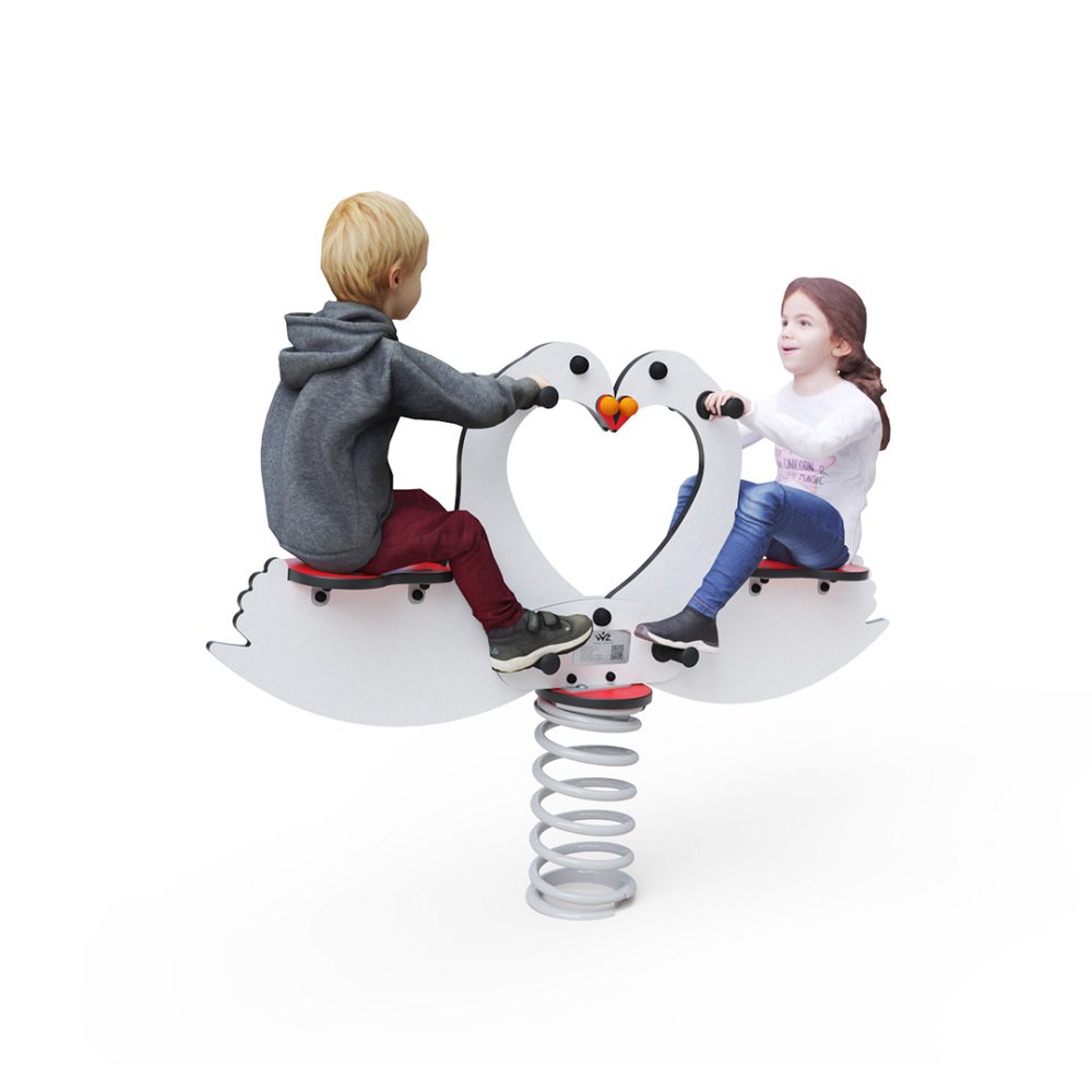 VVZ-SH011 Rugós játék Hattyúk