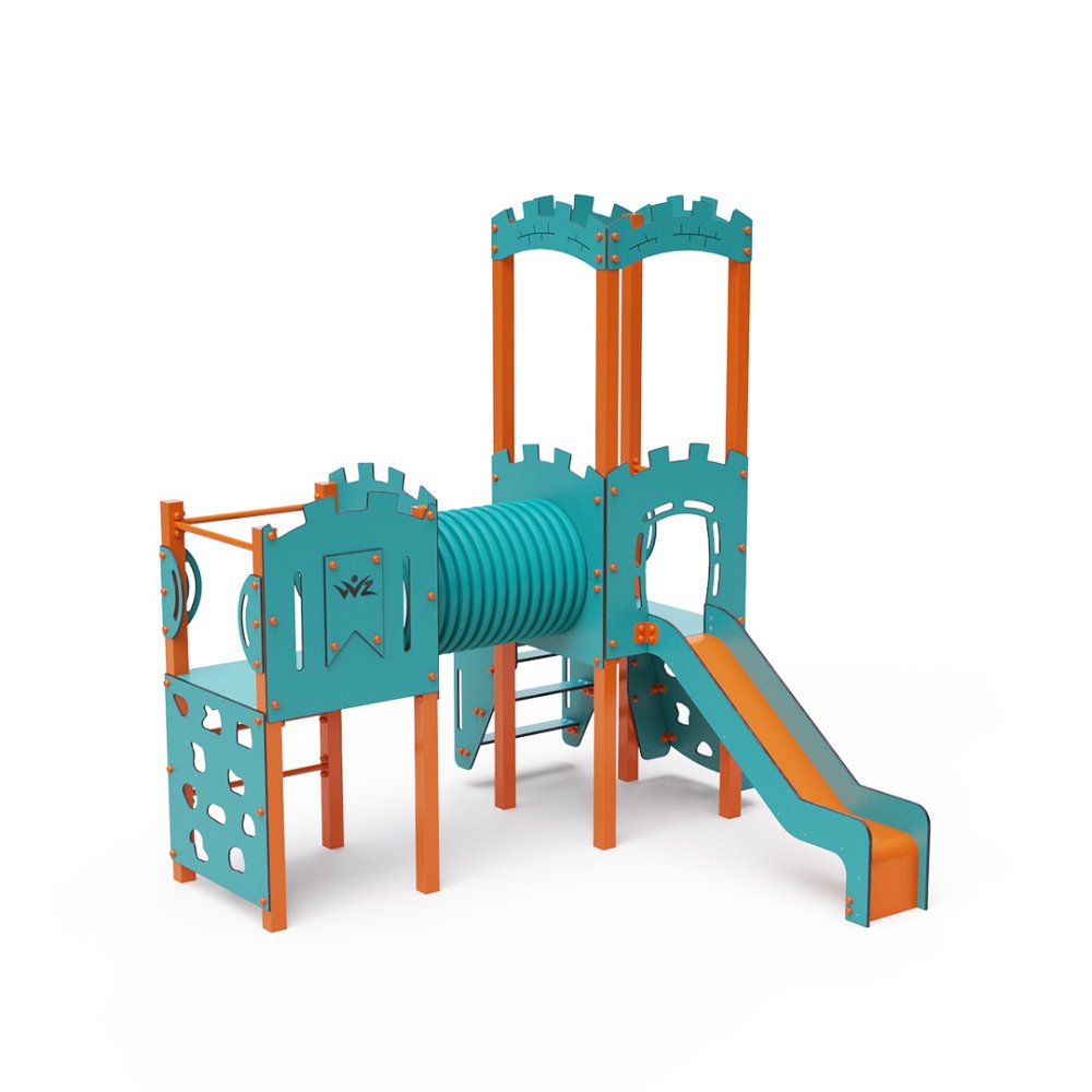 VVZ-VZ2-005-10 Kéttornyú játszóvár