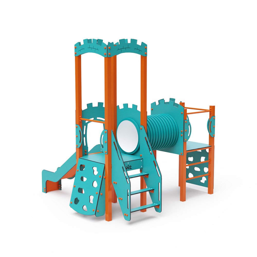 VVZ-VZ2-005-10 Kéttornyú játszóvár