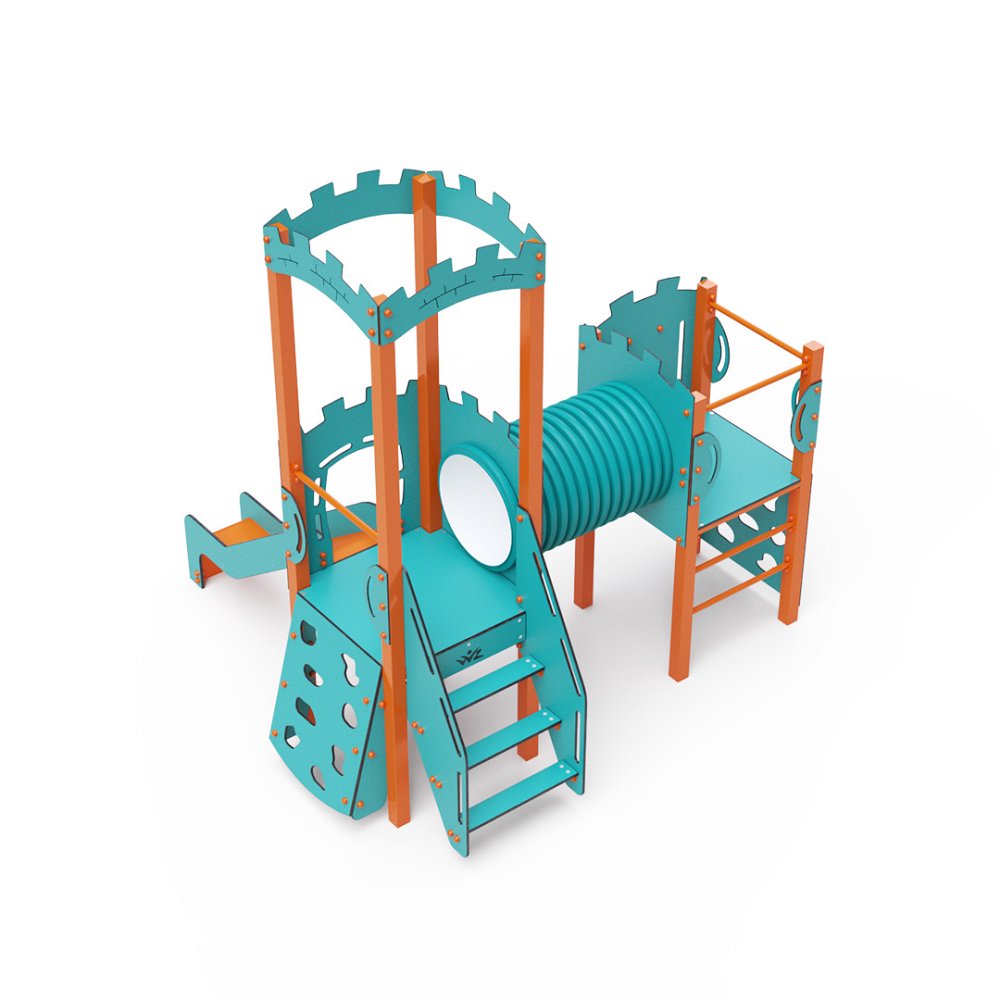 VVZ-VZ2-005-10 Kéttornyú játszóvár