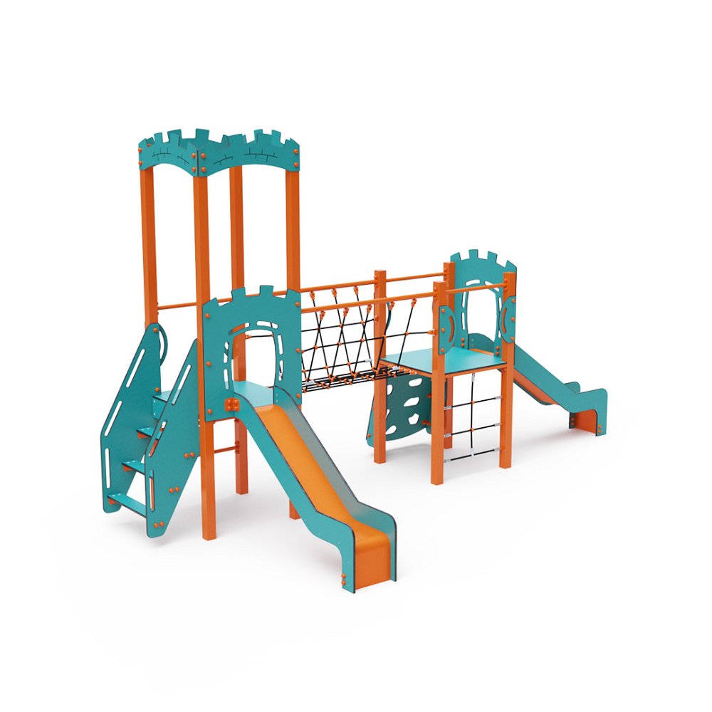 VVZ-VZ2-007-10 Kéttornyú játszóvár