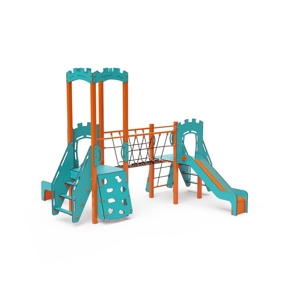 VVZ-VZ2-009-10 Kéttornyú játszóvár