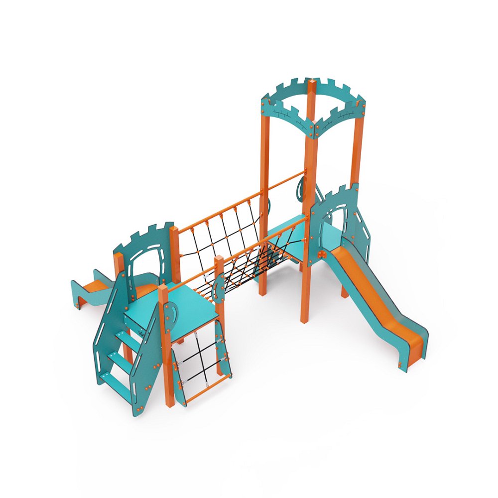 VVZ-VZ2-009-10 Kéttornyú játszóvár