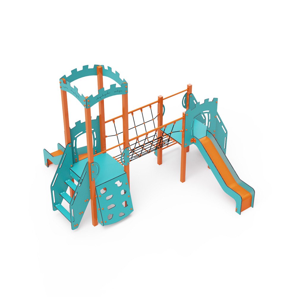 VVZ-VZ2-009-10 Kéttornyú játszóvár