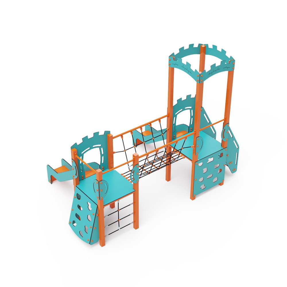 VVZ-VZ2-011-10 Kéttornyú játszóvár