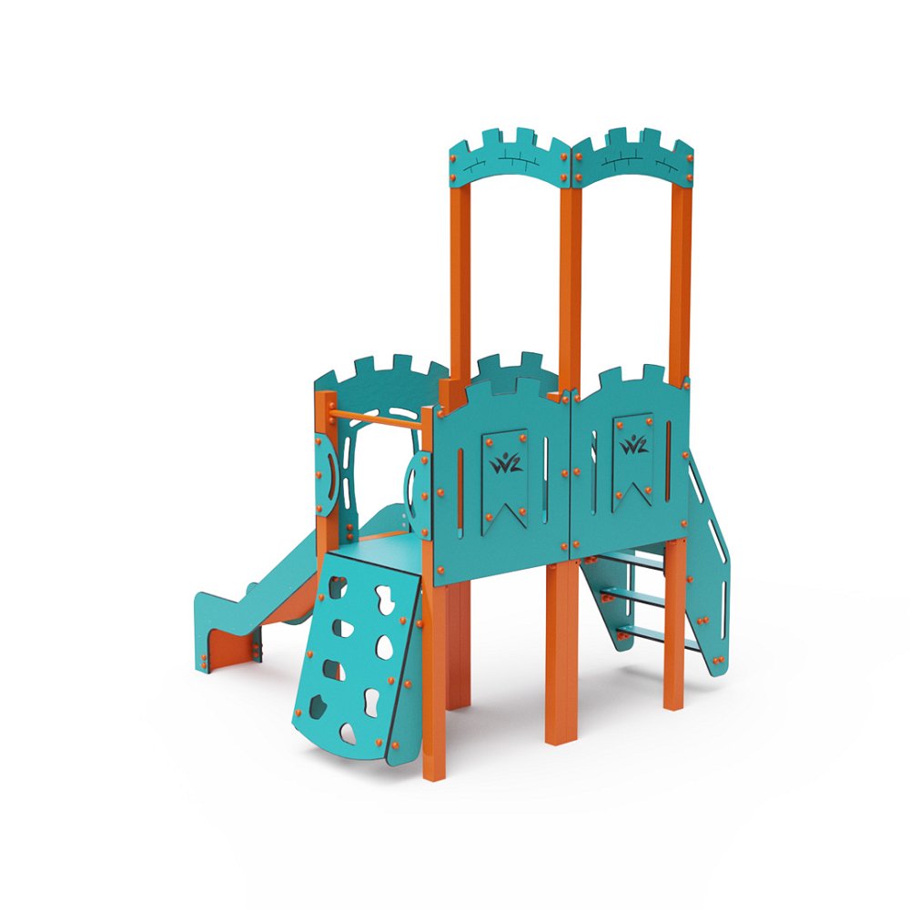 VVZ-VZ1-2-001-10 Egytornyú játszóvár