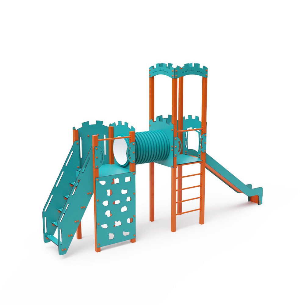 VVZ-VZ2-001-15 Kéttornyú játszóvár