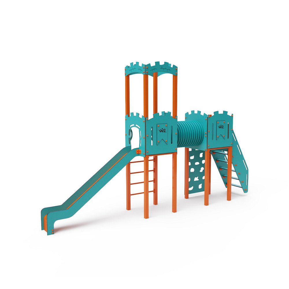 VVZ-VZ2-001-15 Kéttornyú játszóvár