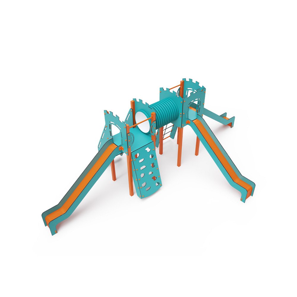 VVZ-VZ2-010-15 Kéttornyú játszóvár