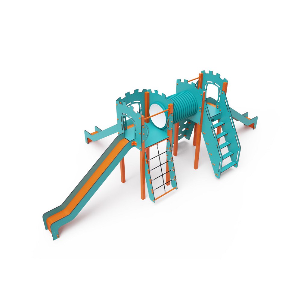 VVZ-VZ2-010-15 Kéttornyú játszóvár