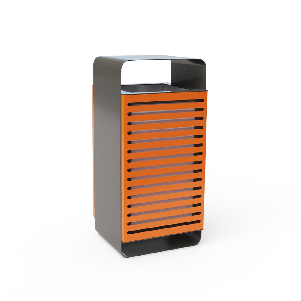 BR-KK-K Hulladékgyűjtő tetővel 60L