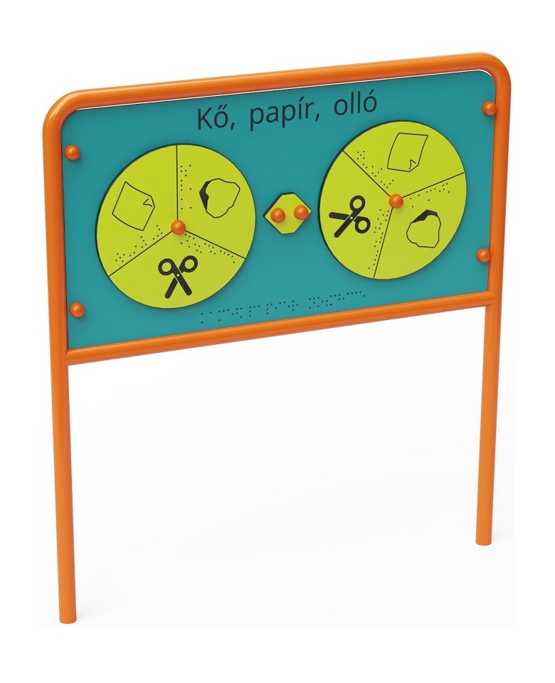 VVZ-EDU015 Kő, papír, olló tábla