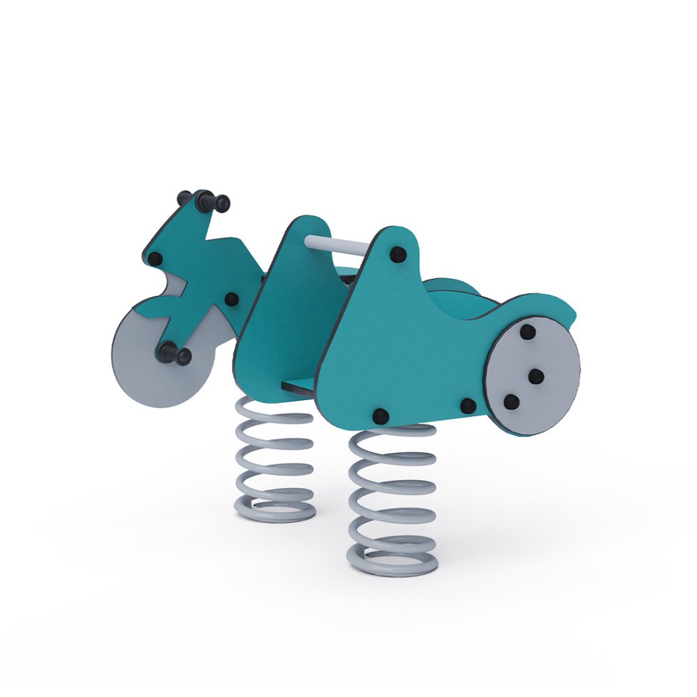 VVZ-SH004-2 Rugós játék Motor oldalkocsival