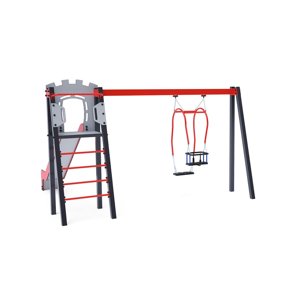 VVZ-A002-MaD-15 BABA-MAMA lengőhinta csúszdával