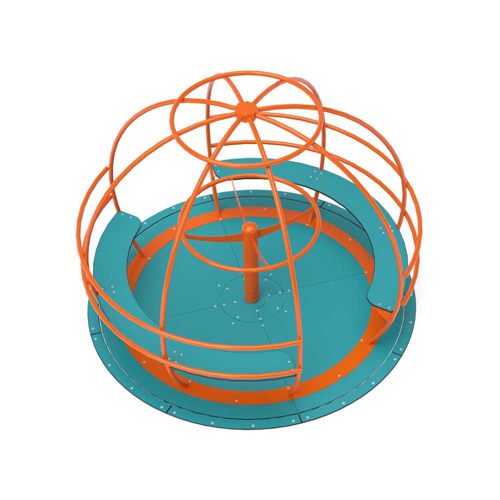 VVZ-KL015 Akadálymentesített körhinta ülőkékkel 2,5 m - Földgömb