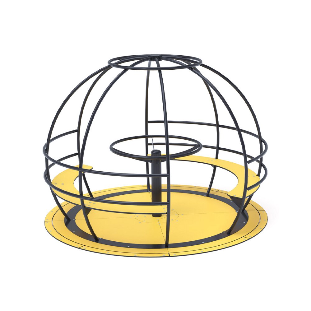 VVZ-KL015 Akadálymentesített körhinta ülőkékkel 2,5 m - Földgömb