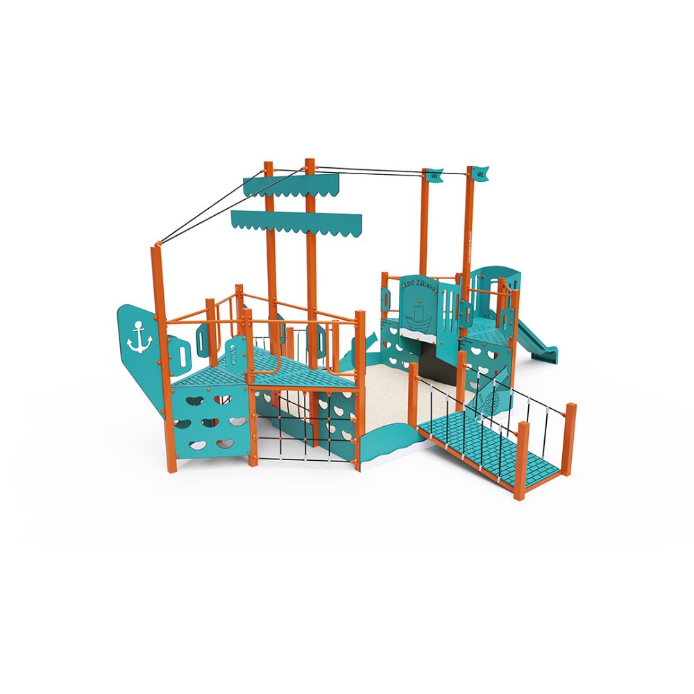 VVZ-LD2-001 Tematikus hajó homokozóval