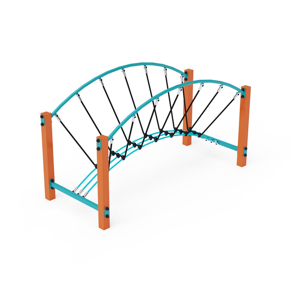 VVZ-M1-04 Egyrészes ívelt kötélhíd