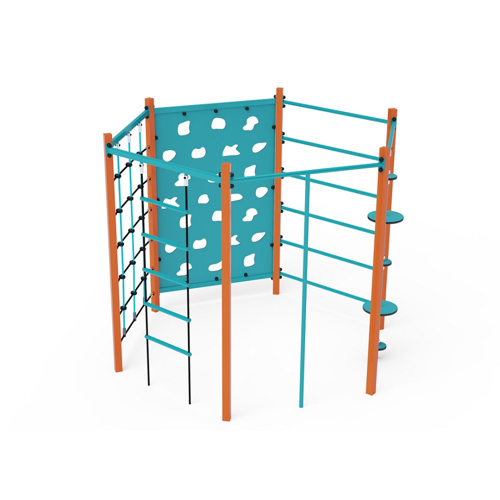 VVZ-GYM003-1 Hatszögletes mászóka