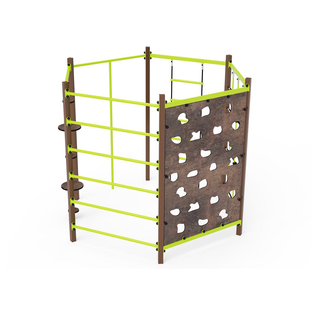 VVZ-GYM003-1 Hatszögletes mászóka