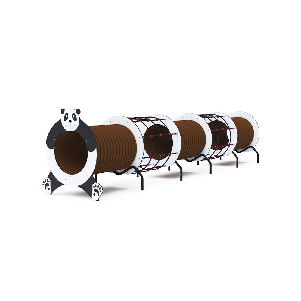 VVZ-TU003-1	Háromrészes alagútrendszer - Panda