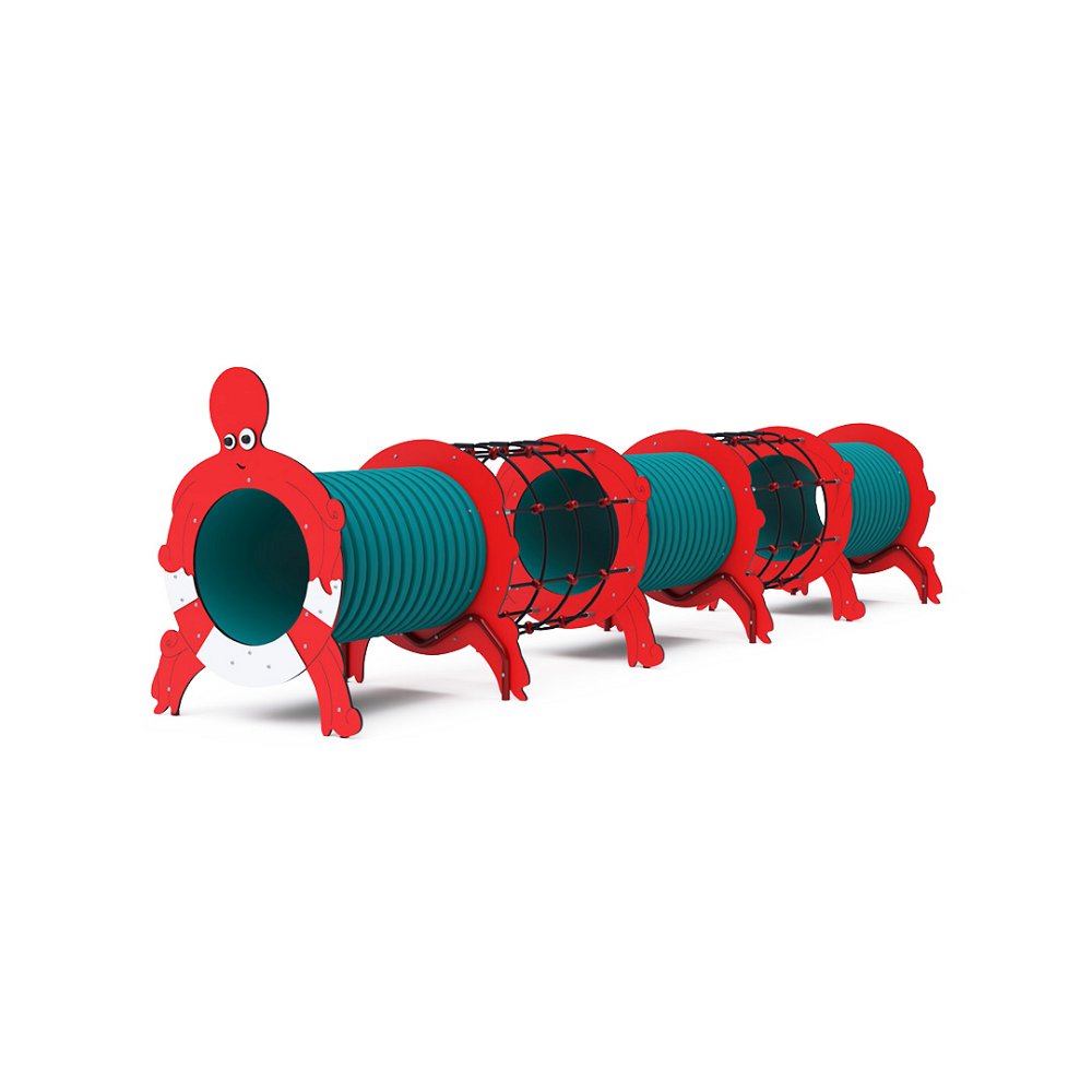 VVZ-TU003-3	Háromrészes alagútrendszer - Polip