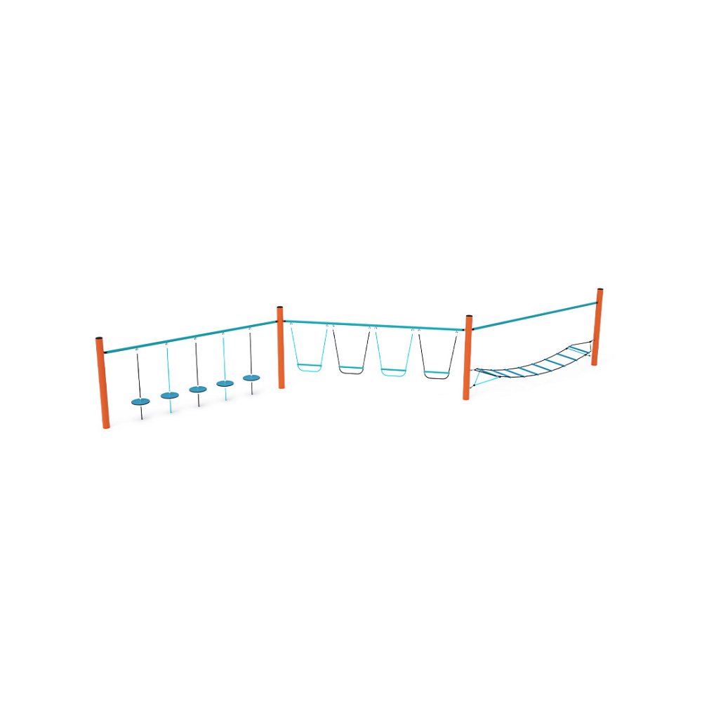 VVZ-OP3-02 Háromrészes majompálya