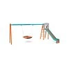 VVZ-A004-15 Egyrészes lengőhinta csúszdával VVZ-A004-15 Egyrészes lengőhinta csúszdával