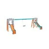 VVZ-A007-10 Egyrészes lengőhinta csúszdákkal VVZ-A007-10 Egyrészes lengőhinta csúszdákkal